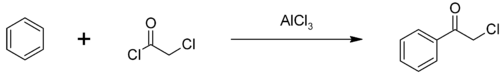 Preparation of phenacyl chloride.png